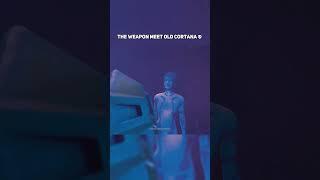 The Weapon Meet Old Cortana| Halo Infinite #shorts