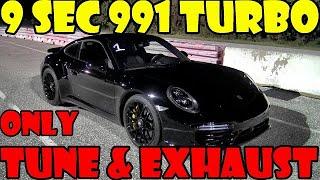 FASTEST TUNE & EXHAUST PORSCHE 991 Turbo S !!! 9.78 @ 139.5 mph - Road Test TV®