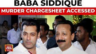 Baba Siddiqui Murder: Charge Sheet Reveals Salman Khan Connection | India Today