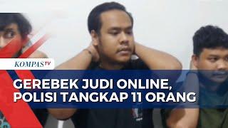 Detik-Detik Polisi Gerebek 3 Markas Operator Judi Online di Tangerang