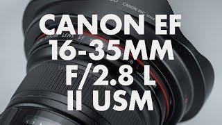 Lens Data - Canon EF 16-35mm f/2.8 L II USM Review
