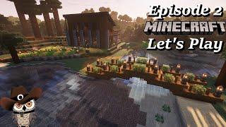 Getting The Basic Necessities Sorted Out | Minecraft Let's Play | Part 2