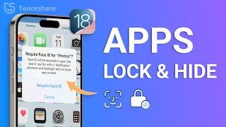 iOS 18 -  Hide And Lock Apps On iPhone 2024 | iOS 18 APP LOCK FULL GUIDE