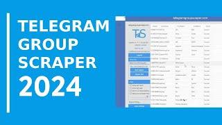 Telegram Group Scraper
