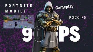 90 FPS is back to mobile•Fortnite Mobile 90 FPS gameplay 