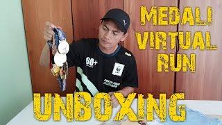 VLOG#2 Unboxing Medali Virtual Run