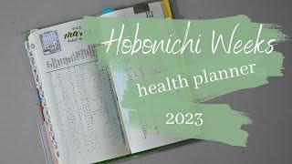 How I Use My Hobonichi Weeks as a Health Planner