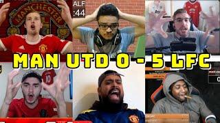 BEST COMPILATION | MAN UNITED VS LIVERPOOL 0-5 | PART 2 | LIVE WATCHALONG MUFC FANS CHANNEL