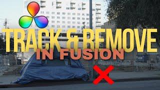 How to Track & Remove Objects in Davinci Resolve Fusion
