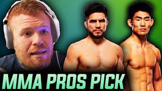 MMA Pros Pick  Henry Cejudo vs. Yadong Song - Part 2 UFC Seattle