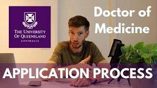 HOW TO APPLY TO UQ DOCTOR OF MEDICINE | University of Queensland | Medical School