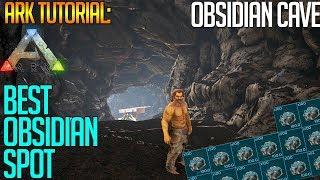 BEST OBSIDIAN SPOT ON RAGNAROK? - Ark Survival Evolved Guide