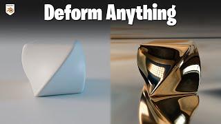 The BEST way to deform objects in Blender!