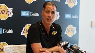 Rob Pelinka Talks Drafting Bronny James | 2024 NBA Draft