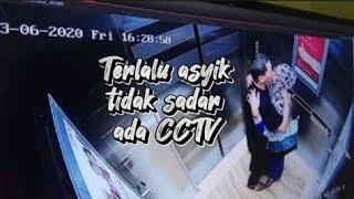 AKSI SUAMI ISTRI CIUMAN DI LIFT ‼️#video #viral