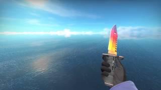 CS:GO - M9 BAYONET FADE FULL FADE FN Showcase