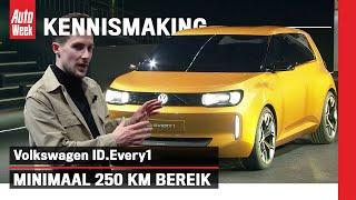 Volkswagen ID.Every1: Voorbode op ID.1, vanaf €20.000 - Eerste kennismaking