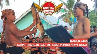 Kancil Mas Tampil Dominan Saat Melawan Pepadu Praya Barat_Peresean Barejulat 2022