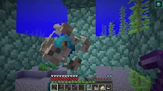 How to activate a Conduit so you can gain it's power for underwater exploring - Minecraft