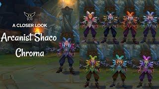 Arcanist Shaco Chromas