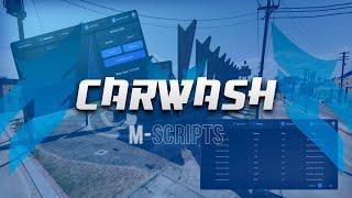 [QB/ESX] m-CarWash - Ownable Car Wash - Custom UI - Create Infinity CarWash