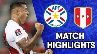 NEW - Peru vs Paraguay - ENGLISH Highlights - CONMEBOL South American World Cup Qualifier