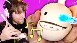 playing UNDERTALE on the otamatone (badly)