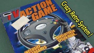 Time For TV Game Action - A Very Cool Retro Game Console Concept