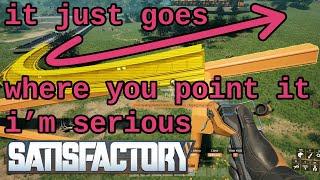 Satisfactory 1.0 Tutorial: Easy Point & Shoot Smooth Railways Anywhere