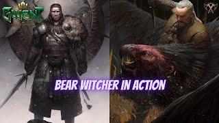 GWENT | Skellige Bear Witcher Is Back ! Featuring Arnachad In Action