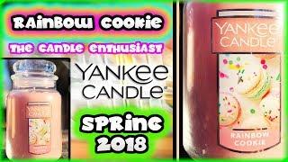 Yankee Candle - RAINBOW COOKIE - NEW 2018 Spring Fragrance In-Depth Review US & UK