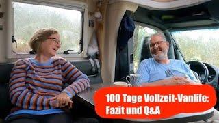 100 Tage Vollzeit-Vanlife - Fazit und Q&A
