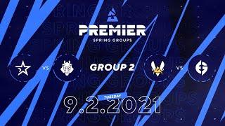 Complexity vs G2, Vitality vs EG | BLAST Premier Spring Group 2 Day 2