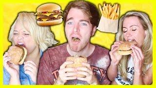 TASTING VEGAN FAST FOOD with TRISHA PAYTAS & FREELEE!