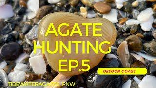 Agate Hunting(Oregon Coast) Ep.5 High Surf