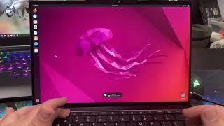 Lenovo Thinkpad Z13: Installing Ubuntu 22.04 Linux