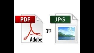 Cómo pasar o convertir un archivo PDF a JPG, GIF, TIF, BMP, PNG
