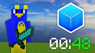 Speedrun Skywars Cubecraft MCPE (Touch)