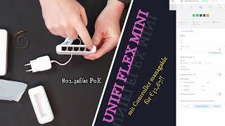 Unifi USW Flex Mini - Gigabit Switch mit POE - Steuerung über Unifi Controller
