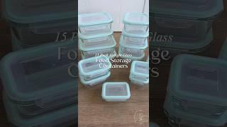 Preserving Flavor: Airtight Glass Food Storage Containers for Seamless Meal Prep