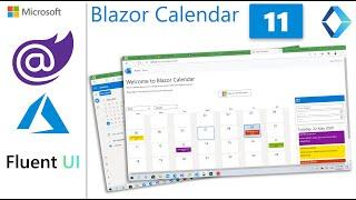 11- Blazor WebAssembly State Management between components | Blazor WASM Outlook Calendar Full App
