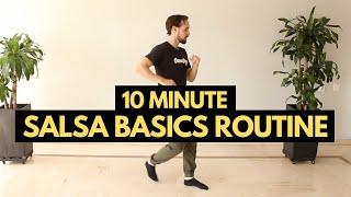 10 Minute Salsa Basic Steps Practice Routine You Can Do Solo at Home