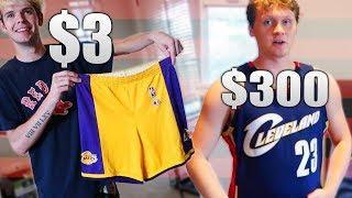 $3 NBA Jersey vs $300 NBA Jersey! Worth It