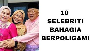 10 SELEBRITI BAHAGIA BERPOLIGAMI