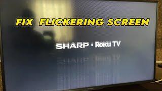 How to Fix Sharp TV Flickering Screen