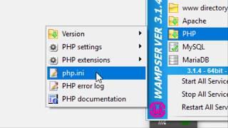 the uploaded file exceeds the upload_max_filesize directive in php.ini. localhost wamp server 64