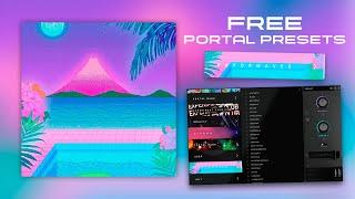 [FREE DOWNLOAD] Portal Preset Bank - "VAPORWAVED" | 30 Presets for Portal By Output