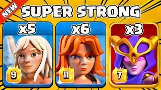 SUPER WITCH + VALKYRIE + WARDEN FIREBALL DOMINATING AT TH 16 BEST ATTACK STRATEGIES CLASH OF CLANS