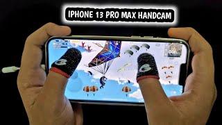 IPHONE 13 PRO MAX PUBG HOTDROP TEST GAMEPLAY | 4 FINGERS CLAW HANDCAM | PUBG MOBILE