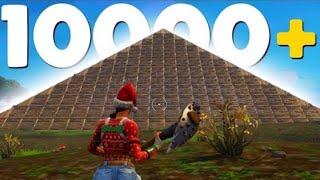 How to build a pyramid in fortnite (Bigset in the world)